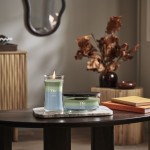 Lumanare Parfumata Borcan Mare Trilogy Verdant Woods, WoodWick®