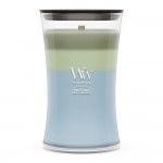 Lumanare Parfumata Borcan Mare Trilogy Verdant Woods, WoodWick®
