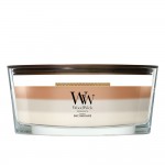 Lumanare Parfumata Ellipse Trilogy Café Macchiato, WoodWick® Lumanare Parfumata Ellipse Trilogy Café Macchiato, WoodWick®