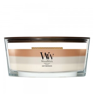 Lumanare Parfumata Ellipse Trilogy Café Macchiato, WoodWick®