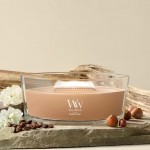 Lumanare Parfumata Ellipse Hazelnut Roast, WoodWick® Lumanare Parfumata Ellipse Hazelnut Roast, WoodWick®