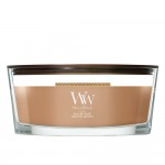 Lumanare Parfumata Ellipse Hazelnut Roast, WoodWick® Lumanare Parfumata Ellipse Hazelnut Roast, WoodWick®