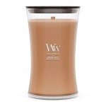 Lumanare Parfumata Borcan Mare Hazelnut Roast, WoodWick® Lumanare Parfumata Borcan Mare Hazelnut Roast, WoodWick®