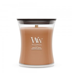 Lumanare Parfumata Borcan Mediu Hazelnut Roast, WoodWick®