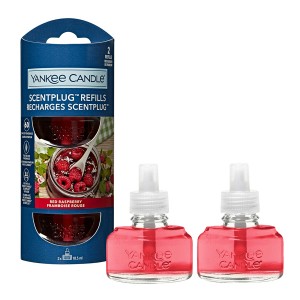 Yankee Candle Set 2 rezerve Red Raspberry pentru aparat electric de parfumarea locuintei