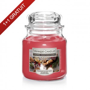 YANKEE CANDLE Home Inspiration Lumanare Parfumata Borcan Mediu Cinnamon Delight 340gr.
