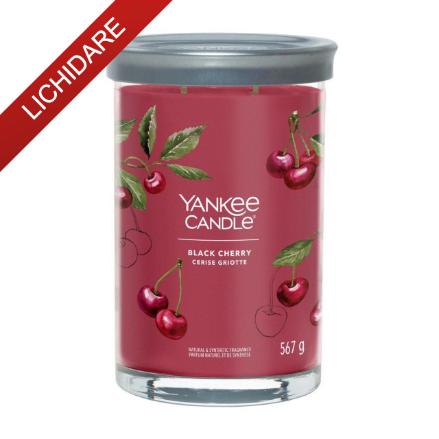 Yankee Candle Lumanare Parfumata Pahar Mare Signature Black Cherry Yankee Candle Lumanare Parfumata Pahar Mare Signature Black Cherry