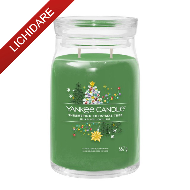 Yankee Candle Lumanare Parfumata Borcan Mare Signature Shimmering Christmas Tree Yankee Candle Lumanare Parfumata Borcan Mare Signature Shimmering Christmas Tree