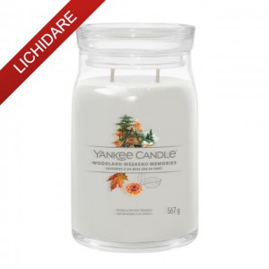 Yankee Candle Lumanare Parfumata Borcan Mare Signature Woodland Weekend Memories