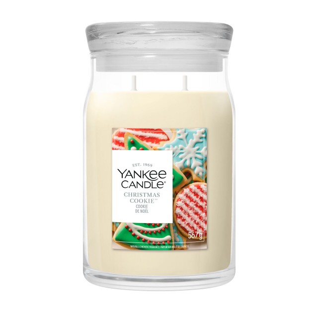 Yankee Candle Lumanare Parfumata Borcan Mare Signature Christmas Cookie Yankee Candle Lumanare Parfumata Borcan Mare Signature Christmas Cookie