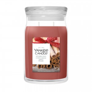 Yankee Candle Lumanare Parfumata Borcan Mare Signature Sparkling Cinnamon