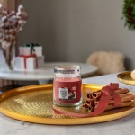 Yankee Candle Lumanare Parfumata Borcan Mediu Signature Sparkling Cinnamon Yankee Candle Lumanare Parfumata Borcan Mediu Signature Sparkling Cinnamon