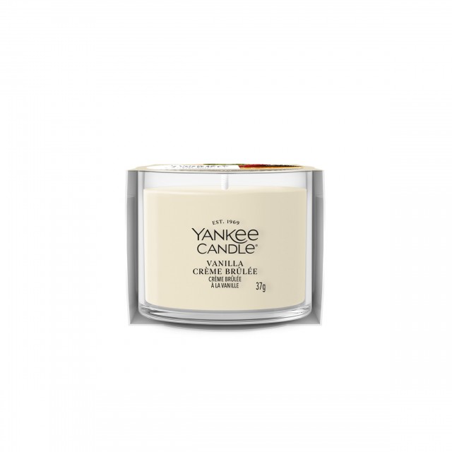 Yankee Candle Lumanare parfumata Mini in sticla Vanilla Crème Brûlée Yankee Candle Lumanare parfumata Mini in sticla Vanilla Crème Brûlée