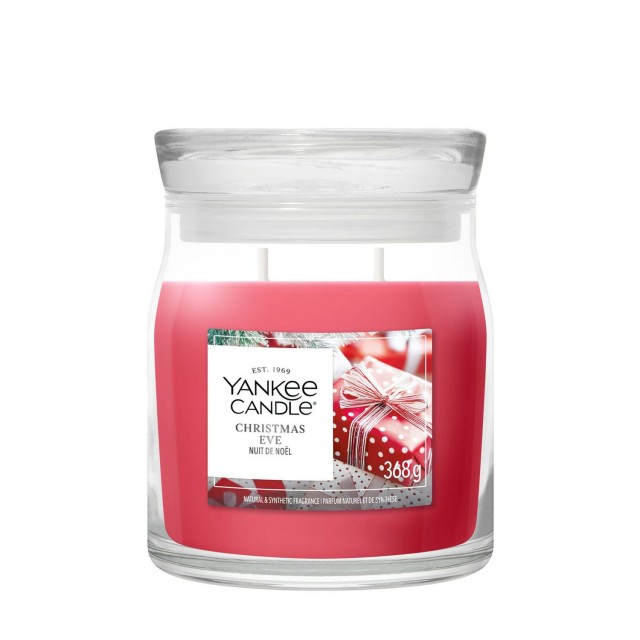 Yankee Candle Lumanare Parfumata Borcan Mediu Signature Christmas Eve Yankee Candle Lumanare Parfumata Borcan Mediu Signature Christmas Eve