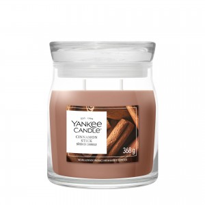 Yankee Candle Lumanare Parfumata Borcan Mediu Signature Cinnamon Stick