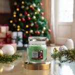 Yankee Candle Lumanare Parfumata Borcan Mediu Signature Shimmering Christmas Tree