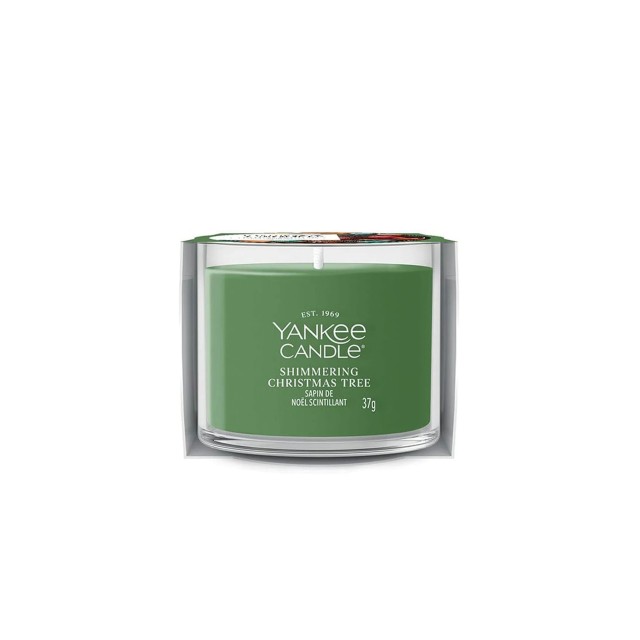 Yankee Candle Lumanare parfumata Mini in sticla Shimmering Christmas Tree Yankee Candle Lumanare parfumata Mini in sticla Shimmering Christmas Tree