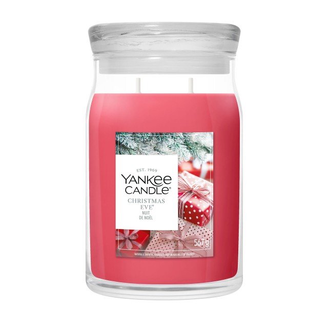 Yankee Candle Lumanare Parfumata Borcan Mare Signature Christmas Eve Yankee Candle Lumanare Parfumata Borcan Mare Signature Christmas Eve