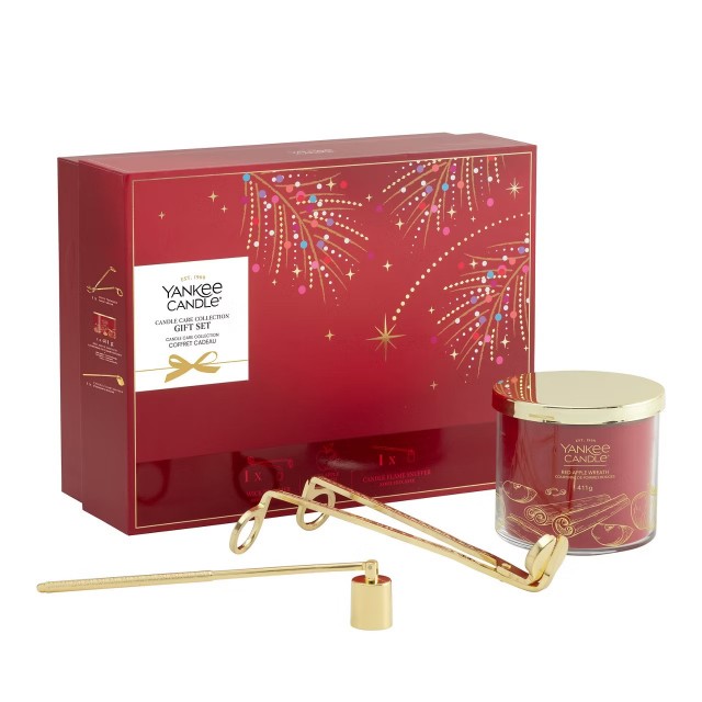 Yankee Candle Scented Moments Candle Care Set Cadou Lumanare Parfumata si Accesorii Yankee Candle Scented Moments Candle Care Set Cadou Lumanare Parfumata si Accesorii