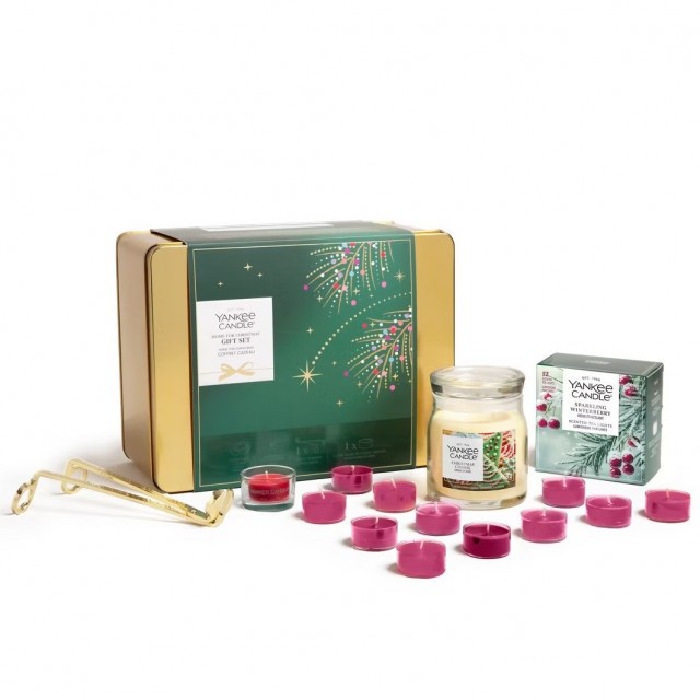 Yankee Candle Scented Moments Home for Christmas Set Cadou Lumanare Parfumata si Accesorii Yankee Candle Scented Moments Home for Christmas Set Cadou Lumanare Parfumata si Accesorii