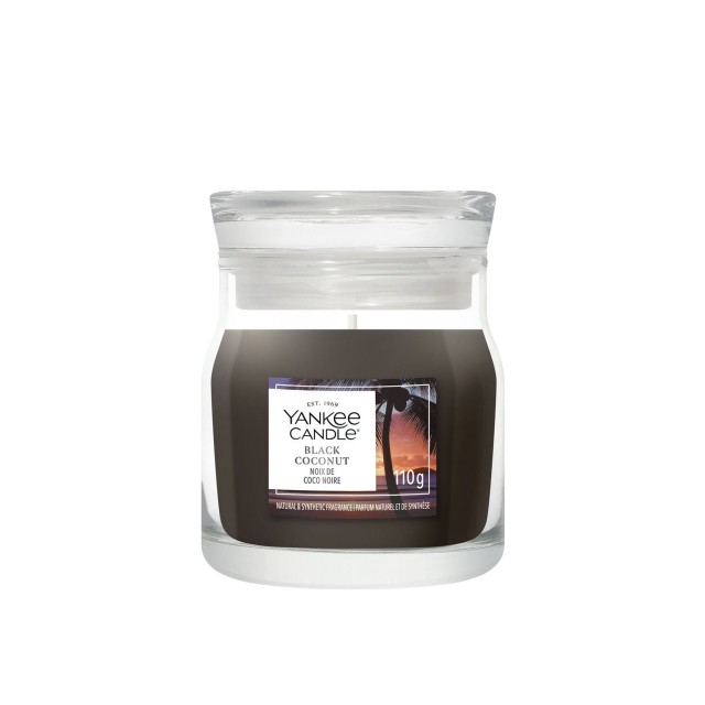 Yankee Candle Lumanare Parfumata Borcan Mic Signature Black Coconut Yankee Candle Lumanare Parfumata Borcan Mic Signature Black Coconut