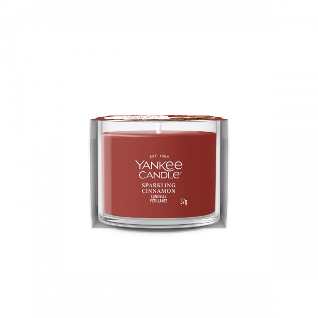 Yankee Candle Lumanare parfumata Mini in sticla Sparkling Cinnamon Yankee Candle Lumanare parfumata Mini in sticla Sparkling Cinnamon