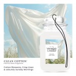 Odorizant Auto Car Jar Clean Cotton, Yankee Candle Odorizant Auto Car Jar Clean Cotton, Yankee Candle