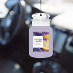 Odorizant Auto Car Jar Lemon Lavender, Yankee Candle Odorizant Auto Car Jar Lemon Lavender, Yankee Candle