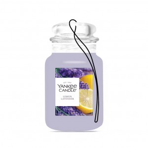 Odorizant Auto Car Jar Lemon Lavender, Yankee Candle