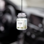 Odorizant Auto Car Jar Ultimate Clean Cotton, Yankee Candle Odorizant Auto Car Jar Ultimate Clean Cotton, Yankee Candle