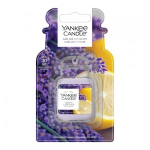 Odorizant Auto Car Jar Ultimate Lemon Lavender, Yankee Candle