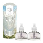 Yankee Candle Set 2 rezerve Clean Cotton pentru aparat electric de parfumarea locuintei