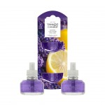 Yankee Candle Set 2 rezerve Lemon Lavender pentru aparat electric de parfumarea locuintei Yankee Candle Set 2 rezerve Lemon Lavender pentru aparat electric de parfumarea locuintei