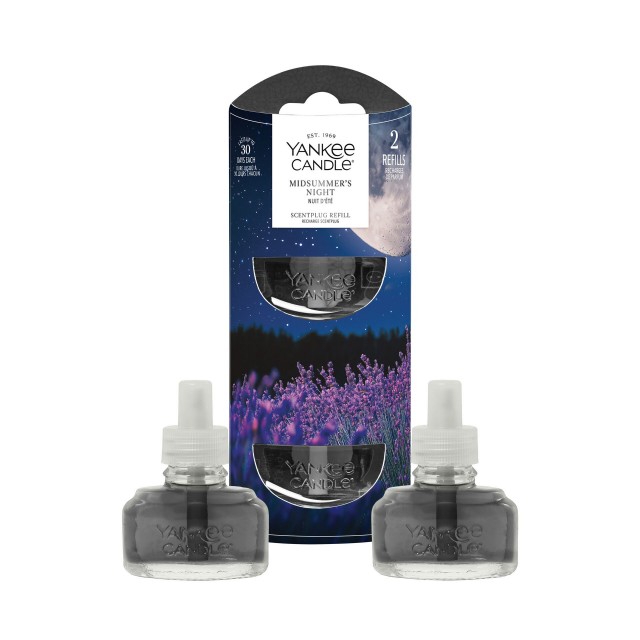 Yankee Candle Set 2 rezerve Midsummer's Night pentru aparat electric de parfumarea locuintei Yankee Candle Set 2 rezerve Midsummer's Night pentru aparat electric de parfumarea locuintei