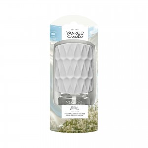 Yankee Candle Aparat electric pentru parfumarea locuintei cu rezerva Clean Cotton