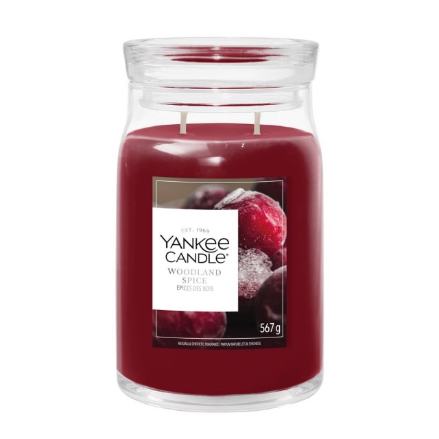 Yankee Candle Lumanare Parfumata Borcan Mare Signature Woodland Spice Yankee Candle Lumanare Parfumata Borcan Mare Signature Woodland Spice
