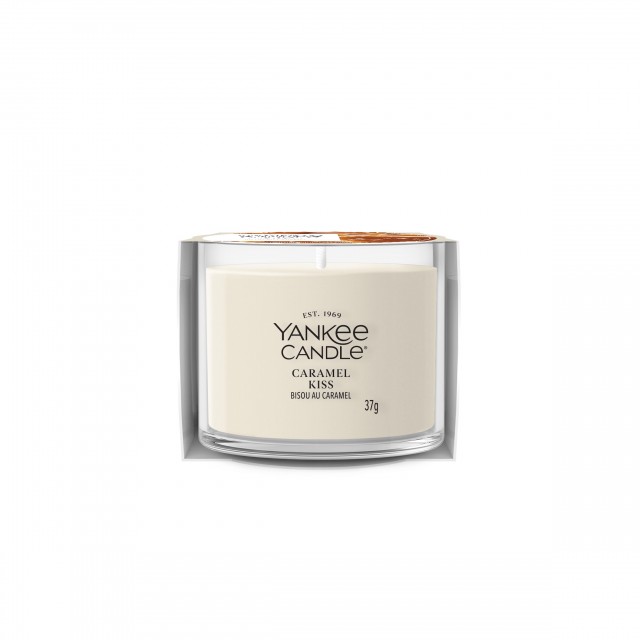 Yankee Candle Lumanare parfumata Mini in sticla Caramel Kiss Yankee Candle Lumanare parfumata Mini in sticla Caramel Kiss