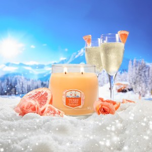 Yankee Candle Lumanare Parfumata Borcan Mediu Signature Slopeside Spritz