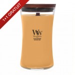 Lumanare Parfumata Borcan Mare Golden Bourbon, WoodWick® Lumanare Parfumata Borcan Mare Golden Bourbon, WoodWick®