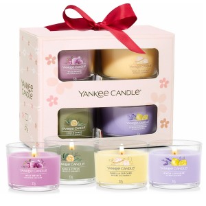 Yankee Candle Blooming Spring Set cadou 4 Lumanari Minis in sticla 4x37g