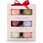 Yankee Candle Blooming Spring Set cadou 6 Lumanari Minis in sticla 6x37g