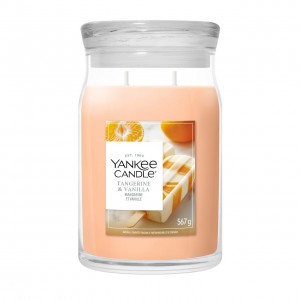 Yankee Candle Lumanare Parfumata Borcan Mare Signature Tangerine & Vanilla