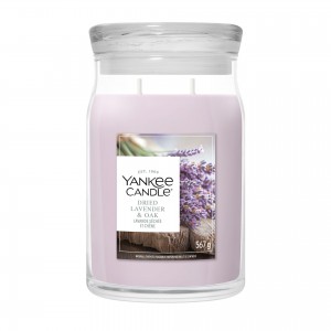 Yankee Candle Lumanare Parfumata Borcan Mare Signature Dried Lavender & Oak