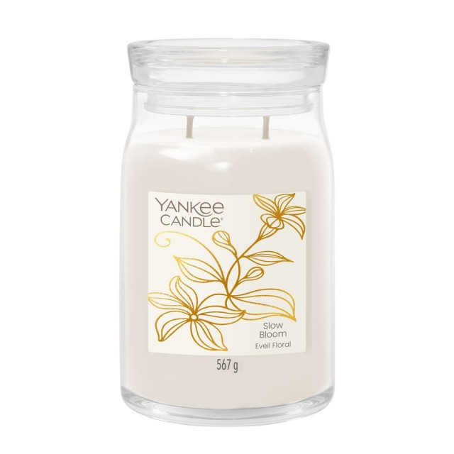 Yankee Candle Lumanare Parfumata Borcan Mare Signature Slow Bloom Yankee Candle Lumanare Parfumata Borcan Mare Signature Slow Bloom