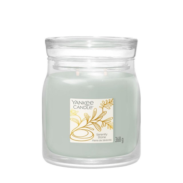 Yankee Candle Lumanare Parfumata Borcan Mediu Signature Serenity Stone Yankee Candle Lumanare Parfumata Borcan Mediu Signature Serenity Stone