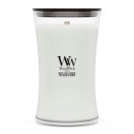 Lumanare Parfumata Borcan Mare White Tea & Jasmine, WoodWick® Lumanare Parfumata Borcan Mare White Tea & Jasmine, WoodWick®