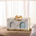 Yankee Candle Little Luxuries Set cadou 2 Lumanari Serenity Stone & Slow Bloom 2x213g