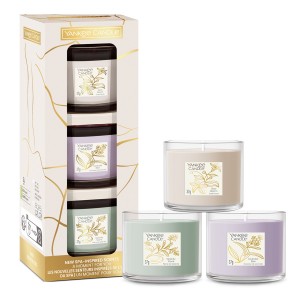Yankee Candle Little Luxuries Set cadou 3 Lumanari Minis in sticla 3x37g