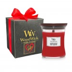 Gift of Love - Lumanare parfumata Crimson Berries in cutie de CADOU, Woodwick