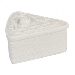 Decoratiune felie de tort, Clayre & Eef Decoratiune felie de tort, Clayre & Eef